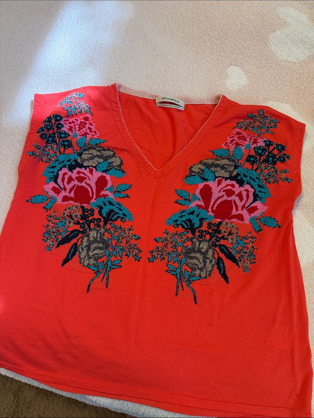 Aldomartins Boho Bold Oversized Top
